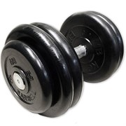 Гантель (1 шт) 28,5 кг в оболочке Mb Barbell