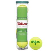 Мяч теннисный Wilson Starter Green Play арт.WRT137400 4шт.