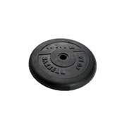 Диск обрезиненный черный Titan Barbell d-26 10 кг