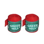 Бинт боксерский Green Hill BC-6235a 2,5м х/б красный