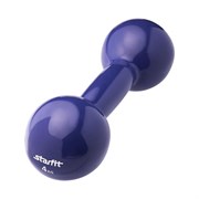 Гантель виниловая Starfit DB-102 4 кг темно-синий