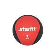 Медбол Starfit Pro GB-702 1 кг красный