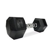 Гантель обрезиненная Starfit DB-301 10 кг черная