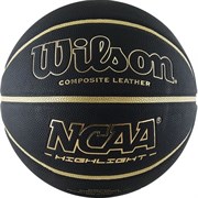 Мяч баскетбольный Wilson Ncaa Highlight Gold арт.WTB067519XB07 р.7