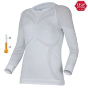 Футболка женская Atala/ дл. рукав/ синтетика/ белый/ L-XL