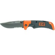 Нож Gerber Bear Grylls Scout, серрейторное, блистер, (1013958)