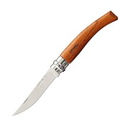 Нож филейный Opinel №10, нержавеющая сталь, рукоять бубинга, 000013