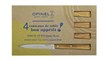 Набор столовых ножей Opinel N°125, дерев. рукоять, нерж, сталь, кор. 001515 - фото 100948