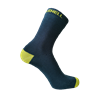 Водонепроницаемые носки DexShell Ultra Thin Crew L (43-46), синий/желтый - фото 102407