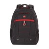 Рюкзак SWISSGEAR, 15", черный/красный, полиэстер, 900D,  34х18x47 см, 29 л - фото 110336