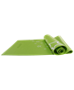 Коврик для йоги FM-102, PVC, 173x61x0,6 см, с рисунком, зеленый - фото 44705