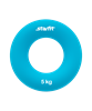 Эспандер кистевой ES-403 "Кольцо", диаметр 7 см, 5 кг, голубой - фото 59335