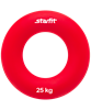 Эспандер кистевой ES-404 "Кольцо", диаметр 8,8 см, 25 кг, красный - фото 59359