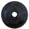 Диск обрезиненный черный Atlet Barbell d-51 10 кг - фото 77048