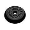 Диск обрезиненный черный Titan Barbell d-31 1,5 кг - фото 78935