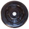 Диск обрезиненный черный Mb Barbell d-26 10 кг - фото 79072