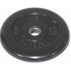 Диск обрезиненный черный Mb Barbell d-31 5 кг - фото 79085