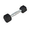 Гантель обрезиненная Starfit DB-301 2 кг черная - фото 83894