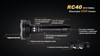 Фонарь Fenix RC40 Cree XM-L2 U2 LED - фото 91660
